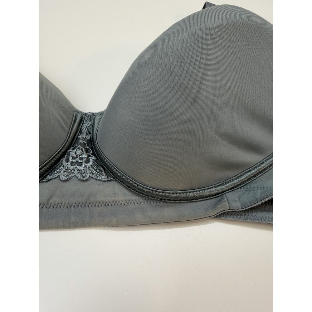 Vanity Fair Womens Bra Size 42C Backs Blue Wireless Adjustable Bra 71330 - Picture 3 of 9